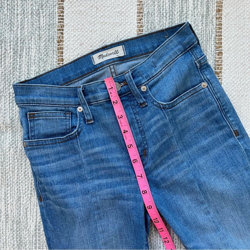 Madewell 9" High-Rise Skinny Jeans: Seamed Step-Hem Edition Women’s Size 24 - Picture 7 of 12